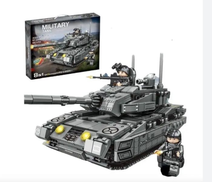 Конструктор Військовий танк Military 22029 військова техніка Lego 8 в 1