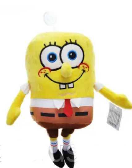 М'яка іграшка Sponge Bob Щасливий Губка Боб 12 см